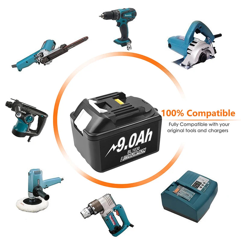 Makita battery compatible with Hyper Air Blaster Devices