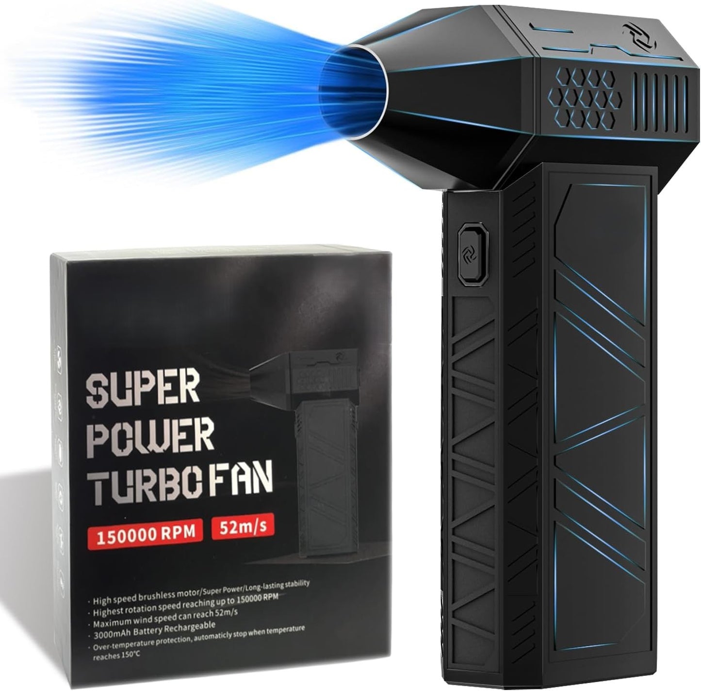 Hyper Air Blaster 2.0™ Super Power Turbo Fan